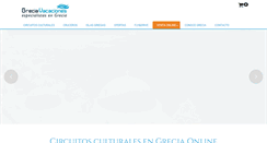 Desktop Screenshot of greciavacaciones.com